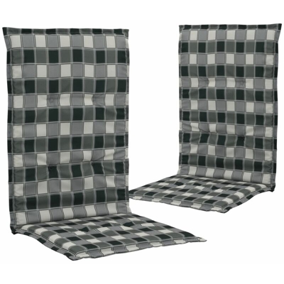 Cuscini Sedie Giardino con Stampa 2 pz Multicolori 120x50x3 cm - ASUPERMALL