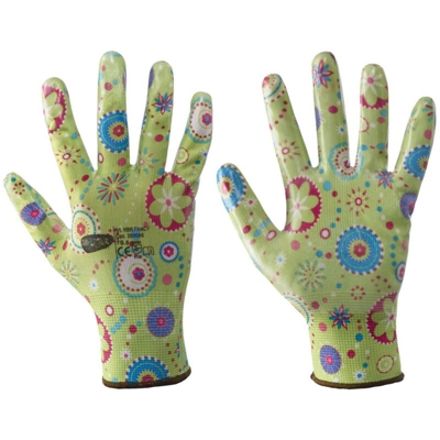 Guanti "Garden" Nbr Fancy Tg.7 (1 Pa) - NERI