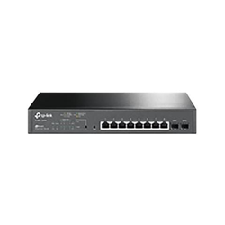 SWITCH 8P LAN Gigabit TP-LINK T1500G-10MPS PoE+ SMART RJ45 con 2 SFP, 802.3af / at SFP - Alim. 116W PoE-Garanzia a vita en oferta