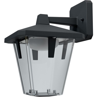 Osram Endura Style Lantern Classic Down 10 W, Nero, 21.6 x 18 x 26.4 cm