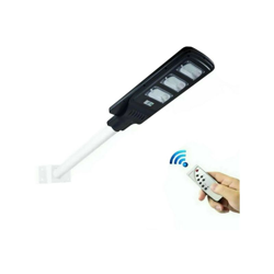 Lampione Led 30W con sensore crepuscolare e di movimento ad energia solare IP65 Bianco Freddo 6500K con telecomando - WISDOM precio