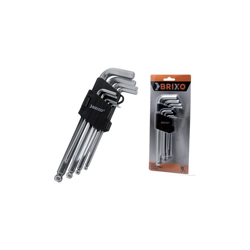 Chiavi esagonali sfera brixo serie pz 9 precio