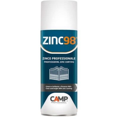 ZINC98 SPRAY PROTETTIVO ZINCANTE ZINCO SPRAY A FREDDO 400 ml - Camp