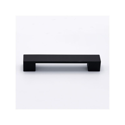 Maniglia laccata nera lunga e sottile da cucina 165x26x27mm - 304 Cook - POLIDEAS