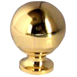 Pomolo Sfera Ottone Lucido mm 18 - ELAB en oferta