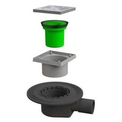 POZZETTO GO-GO CON GRIGLIA INOX Diam. 40/50 - BONOM