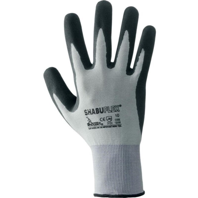 GUANTI NYLON/LATTICE 'SHABU FLEX' Tg. 9 - NERI