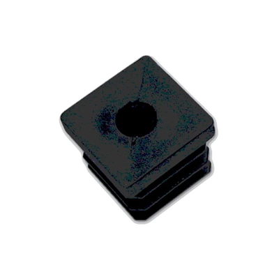 100 Pezzi Gommino Interno Quadro Con Filetto 40X40Mm (Puntale) - DCK GROUP