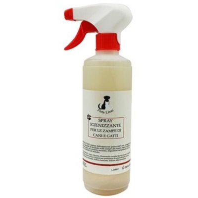 SPRAY IGIENIZZANTE PER LE ZAMPE DI CANI E GATTI 500 ml - SENZA