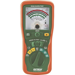 Extech 380320 Misuratore di isolamento 250 V, 500 V, 1000 V 400 MΩ características