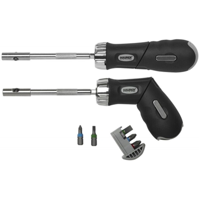 53512 -Cacciavite Cricco Pieghevole 8 Pz. Maurer Plus Con Inserti