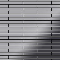 Mosaico metallo solido Acciaio inossidabile Marine specchiato grigio spesso 1,6 mm ALLOY Deedee-S-S-MM características