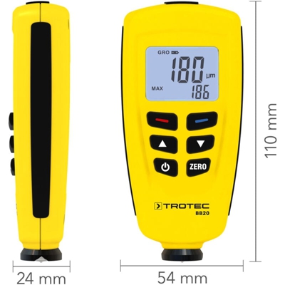 Trotec Misuratore dello spessore di rivestimento BB20