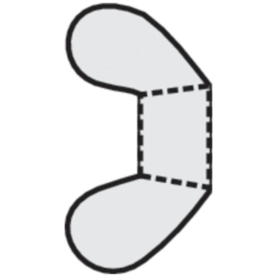 827794 Dadi a farfalla M6 Acciaio zincato 10 pz. - Toolcraft