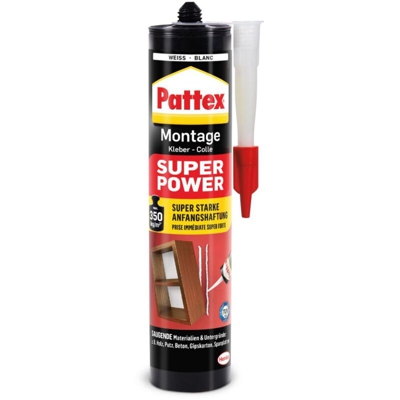 Pattex Adesivo Super Power 370G Bianco (A 12)