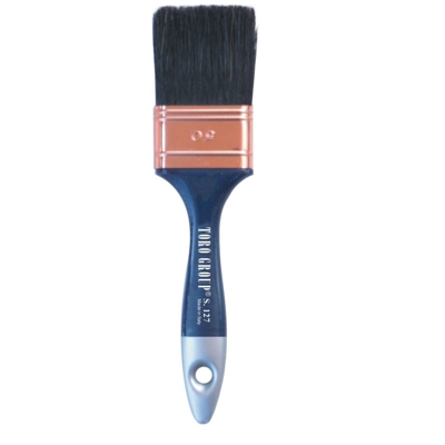 12 PZ Di PENNELLESSA TRIPLA NERA S.127 MM.40 - TORO GROUP
