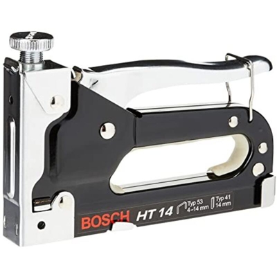 Bosch 0603038001 Graffatrice Manuale HT 14, Graffe Tipo 53, 4-14 mm