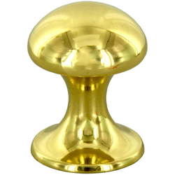 Pomolo pomello per mobili oro lucido 18 mm 25 pezzi art. P2432 - Cafim en oferta