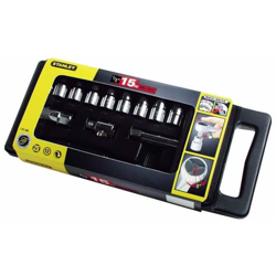Stanley 1-87-065 Set 15 Pezzi Chiavi a Bussola, Attacco 1/2" características