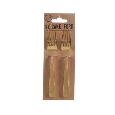 Kaemingk - SET 2 FORCHETTINE ORO