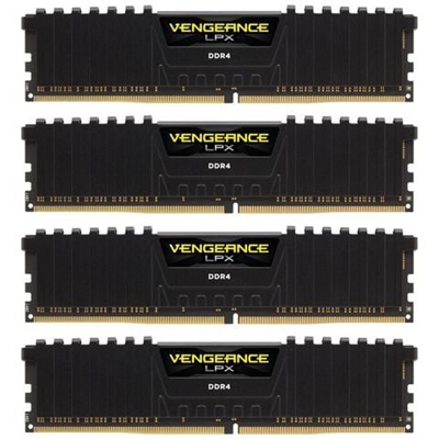 Memory Corsair Vengeance LPX Black 64GB (4x16GB) DDR4 2400MHz DIMM Unbuffered