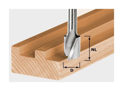 Festool Fresa a spirale HS gambo 8 mm HS Spi S8 D6/16 en oferta