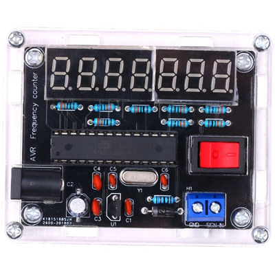 frequenza di 10MHz Frequenzimetro Frequenzimetro kit fai da te aprile con contatore Shell Misure Cymometer 001Hz di frequenza Risoluzione 0.000