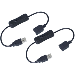 2 PZ Cavo USB con Interruttore on/off a Bilanciere Per Lampada da Scrivania a LED Ventilatore USB Strisce LED - LEDLUX características
