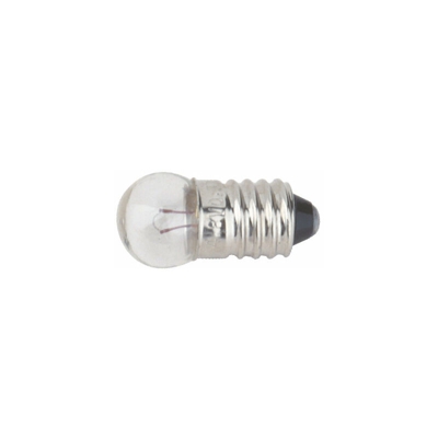 Confezione da 100 pz. E10 2,5 V 0,2 A lampadine filettate Electro DH. 12.352/2.5/0.2 8430552021024