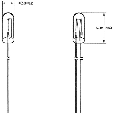 Lampadina speciale ad incandescenza Trasparente T3/4 WT 16 V 30 mA 21616300 - N.A.