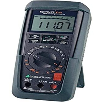 METRAHIT AM X-TRA Multimetro portatile Calibrato (DAkkS) digitale CAT III 1000 V, CAT IV 600 V Display - Gossen Metrawatt