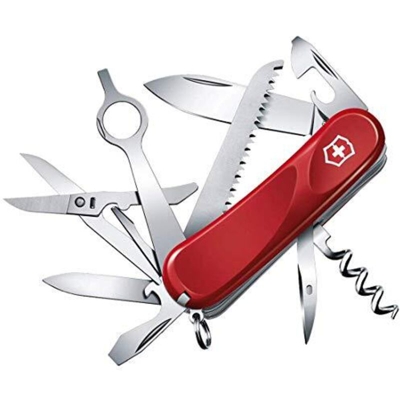 Coltellino svizzero linea Evolution Victorinox Evolution 23 rosso 2.5013.E con lente d'ingrandimento 17 funzioni