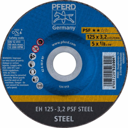 PFERD Disco da taglio - EH 125-3,2 PSF ACCIAIO en oferta