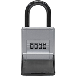 ABUS 77454 keygarage 737 Mini con cinghia tracolla cassaforte per chiavi, argento precio