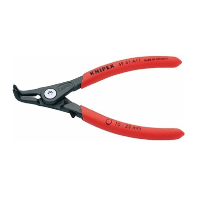KNIPEX Pinze di precisione per anelli di sicurezza con protezione antistrappo 130 mm