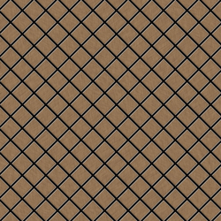 Mosaico metallo solido Titanio spazzolato Amber rame spesso 1,6 mm Diamond-Ti-AB - Alloy características