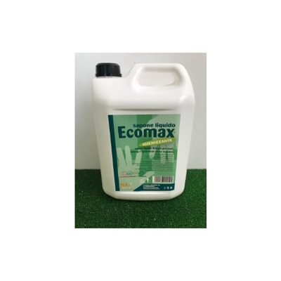 Igienizzante liquido Ecomax 5 Litri sapone liquido delicato per le mani cute antivirus emergenza