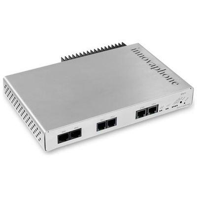 Router Gateway IP411 2 x FXS / 2x Gigabit Ethernet 10,100,1000 Mbit / s Colore Grigio