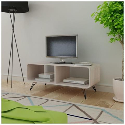 Mobile Porta Tv 90x39x38,5 Cm In Legno Grigio