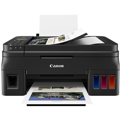 Stampante Multifunzione Pixma G4511 Inkjet a Colori Stampa Copia Scansione Fax A4 8,8 ppm (B / N) 5 ppm (a Colori) WiFi USB