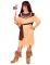 Costume da principessa di tribu indiana per bambina
