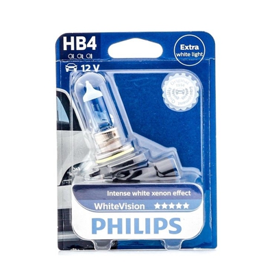 PHILIPS Lampade WhiteVision 9006WHVB1 Lampadina, Faro di profondità VW,MERCEDES-BENZ,BMW,Golf V Hatchback (1K1),GOLF VI (5K1)
