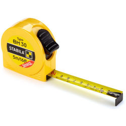 Stabila Messgeräte 16454 BM 30 SP - Metro a nastro tascabile, 5 m, cm e pollici precio