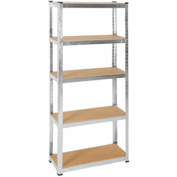 Scaffalatura per carichi pesanti in lamiera d'acciaio - scaffali, scaffali metallici, scaffalature metalliche - 70 kg - TECTAKE precio