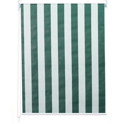 Tenda opaca avvolgibile per finestra HWC-D52 120x230cm verde bianco - MENDLER