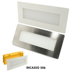 Segnapasso Led 4W IP65 da incasso per scatola 506 Bianco Neutro 4000K - WISDOM en oferta