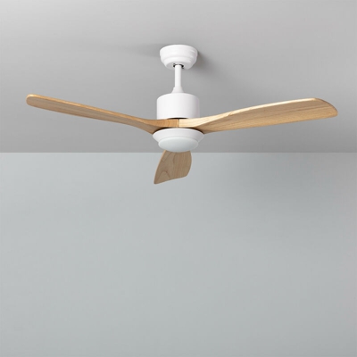 Ventilatore LED da Soffitto Forest CCT Selezionabile 70 Bianco Legno Chiaro - LEDKIA