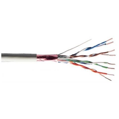 Cavo Solido Schermato F / Utp Per Reti Categoria 5E In Rame Matassa Mt. 305