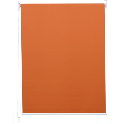 Tenda opaca avvolgibile per finestra HWC-D52 100x160cm arancio - MENDLER