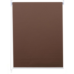 Tenda opaca avvolgibile per finestra HWC-D52 100x160cm marrone - MENDLER precio